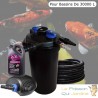 Kit Filtre Pression bassin 18W, + Bactéries Pour Bassins De 30000 L sans poissons
