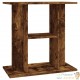 Meuble Support Marron Aquariums 80 X 30 cm. 1 étagère Support solide et stable pour aquariums
