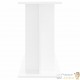 Meuble Support Blanc Aquariums 80 X 30-35 cm. 1 étagère Support solide et stable pour aquariums