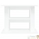 Meuble Support Blanc Aquariums 80 X 30-35 cm. 1 étagère Support solide et stable pour aquariums