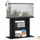 Meuble Support Noir Aquariums 80 X 30-35 cm. 1 étagère Support solide et stable pour aquariums