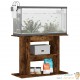 Meuble Support Couleur Chêne Foncé Aquariums 80 X 30-35 cm. 1 étagère Support solide et stable pour aquariums