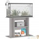 Meuble Support Gris Aquariums 80 X 30-35 cm. 1 étagère Support solide et stable pour aquariums