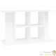 Meuble Aquariums Support Blanc 100 X 40 cm. 1 étagère Support solide et stable pour aquariums