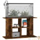 Meuble Aquariums Support Chêne Foncé Brillant 100 X 40 cm. 1 étagère Support solide et stable pour aquariums