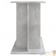 Meuble Aquariums Support Gris Béton Brillant 100 X 40 cm. 1 étagère Support solide et stable pour aquariums