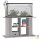 Meuble Aquariums Support Gris 100 X 40 cm. 1 étagère Support solide et stable pour aquariums