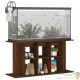 Meuble Aquariums Support Marron 120 X 40 cm. 1 étagère Support solide et stable pour aquariums