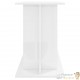 Meuble Aquariums Support Blanc Brillant 120 X 40 cm. 1 étagère Support solide et stable pour aquariums