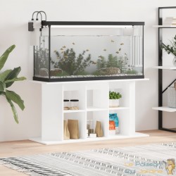Meuble Aquariums Support Blanc 120 X 40 cm. 1 étagère Support solide et stable pour aquariums