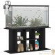 Meuble Aquariums Support Noir 120 X 40 cm. 1 étagère Support solide et stable pour aquariums