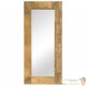 Décoration Murale Miroir 50 X 110 cm cadre en bois massif