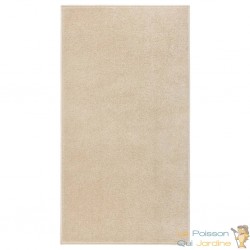 Tapis Salon Poils Courts. Beige. 80 X 150. Design, Chaud & Confortable