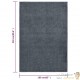 Tapis Salon Poils Courts. Gris Anthracite. 160 X 230. Design, Chaud & Confortable