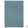 Tapis Salon Poils Courts. Bleu. 200 X 290. Design, Chaud & Confortable