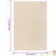Tapis Salon Poils Courts. Crème. 200 X 290. Design, Chaud & Confortable