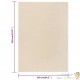 Tapis Salon Poils Courts. Crème. 240 X 340. Design, Chaud & Confortable