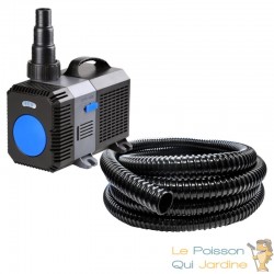 Pompe bassin de jardin HYPER ECO 16000 l/h + 10m de tuyau 40mm 140W