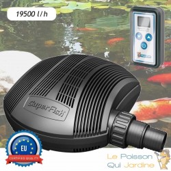 Pompe Bassin 19500 l/h Avec Télécommande. Qualité Premium. Pour Bassins De 30 à 40 m³