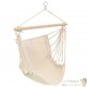 Hamac Assis ou Balancoire Crème. Avec Attache. Pour de longues siestes au jardin ou sur la terrasse