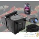 Filtre complet avec UV 24W pour bassin de jardin + bactéries de démarrage biologique : 10 à 15 m³ avec poissons