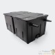 Filtre complet avec UV 24W INOX + Bactéries 2500 mlpour bassin de jardin : 10 à 15 m³ avec poissons