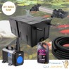 Kit De Filtration Avec UV 36W INOX + Bactéries 2500 ml Pour Bassin De Jardin De 30m3