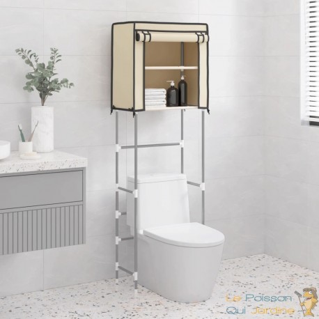 Etagère optimale WC blanche