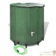 Lot de 2 Cuves, Réservoir Récupérateur d'eau de pluie pliable 500 L à Eau