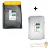 Pack Bassin de jardin : Bâche liner 36 m² 6X6m + feutre géotextile de protection
