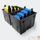 Kit Filtration Complet, UV 72W, + Bactéries 2500 ml Pour Bassins De Jardin De 25000 L