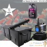 Kit de Filtration, UV 72 W, + Bactéries 2500 ml Pompe bassin et Filtre Pour Bassin De Jardin : 40 à 60 m³