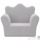 Fauteuil en mousse pour chambre enfant. Gris. De qualité et Très confortable