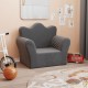 Fauteuil en mousse pour chambre enfant. Gris Anthracite. De qualité et Très confortable