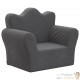 Fauteuil en mousse pour chambre enfant. Gris Anthracite. De qualité et Très confortable