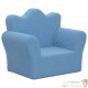 Fauteuil en mousse pour chambre enfant. Bleu. De qualité et Très confortable