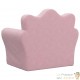 Fauteuil en mousse pour chambre enfant. Rose. De qualité et Très confortable