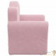 Fauteuil en mousse pour chambre enfant. Rose. De qualité et Très confortable