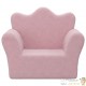 Fauteuil en mousse pour chambre enfant. Rose. De qualité et Très confortable