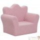 Fauteuil en mousse pour chambre enfant. Rose. De qualité et Très confortable