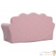 Canapé en mousse pour chambre enfant. Rose. De qualité et Très confortable