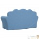 Canapé en mousse pour chambre enfant. Bleu. De qualité et Très confortable