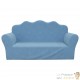 Canapé en mousse pour chambre enfant. Bleu. De qualité et Très confortable
