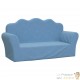 Canapé en mousse pour chambre enfant. Bleu. De qualité et Très confortable