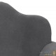 Canapé en mousse pour chambre enfant. Gris Anthracite. De qualité et Très confortable