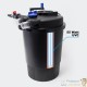 Kit Filtration Pression UV 55W, + Bactéries 2500 ml Pompe, Tuyau Pour Bassins De 60000 L