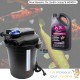 Filtre Bassin De Jardin Sous Pression, UV 55W, + Bactéries 2500 ml Max 50000L, Modèle Haut De Gamme
