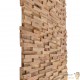 20 Panneaux Parement Mural en Bois. 2,16 m² Effet 3D. Décoration intérieure