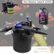 Filtre bassins de jardin sous pression UV 11W jusqu'à 12000 litres + Bactéries 2500 ml