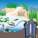 Filtre bassins de jardin sous pression UV 18W jusqu'à 30000 litres + Bactéries 2500 ml